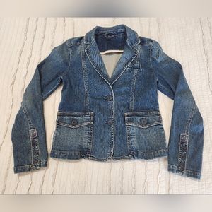 Gap Women's Denim Blazer, Size 10